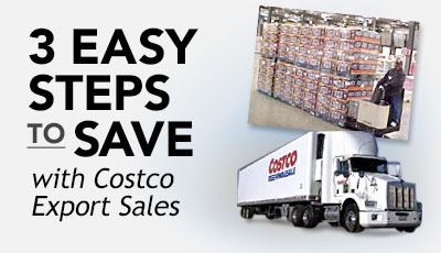 3 Easy Steps to Save with Costco Export Sales